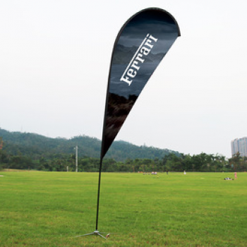 реклама полиэстер летающий логотип феррари слезинка флаг