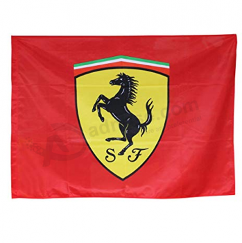 дешевые пользовательские печати полиэстер Ferrari баннер