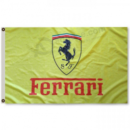 banner pubblicitario logo ferrari in poliestere stampa personalizzata