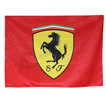 Ferrari Racing Car banner 3x5ft polyester vlag voor Ferrari