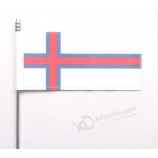 Faeröer denemarken ultieme tafel bureau vlag