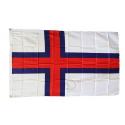 Färöer ~ 3 'x 5' Dura-Poly ™ Polyester Fahne für Fahne
