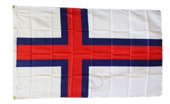 ilhas faroe ~ bandeira de poliéster dura-poly ™ de 3 'x 5' por flagline