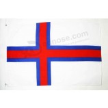 Faeröer vlag 2 'x 3' - Denemarken - Faeröerse vlaggen 60 x 90 cm - banner 2x3 ft
