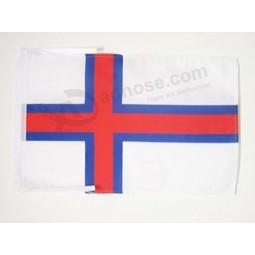 färöer flagge 18 '' x 12 '' schnüre - dänemark - färöische kleine fahnen 30 x 45 cm - banner 18x12 in