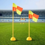 voetbal training hoek vlag teken vlaggen banners