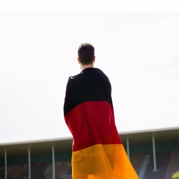 polyester bedrukte sport athlets fans body cape vlaggen