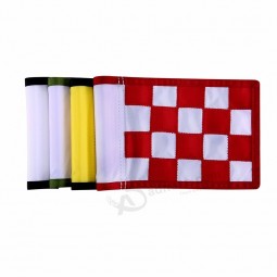 bandeira de galhardete do clube de futebol praticar bandeiras de golfe