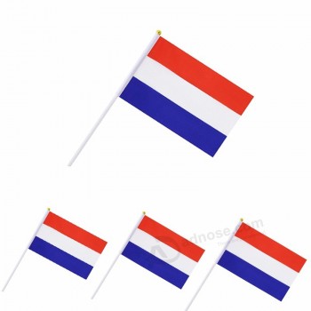 bandera del país de francia banderas de onda de mano festival decoración deportiva