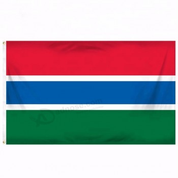 3x5ft Polyester Printing National Country Gambia Flag