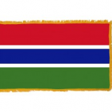 bandiera gagliardetto nappa gambia di alta qualità personalizzata
