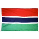 bandiera nazionale 3x5ft in poliestere stampata della Gambia