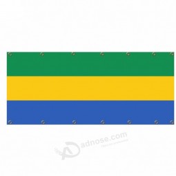 bandiera della maglia del gabon di stampa digitale di alta qualità da vendere