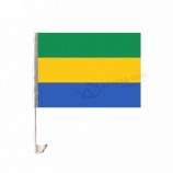 professional wholesale gabon car window flag