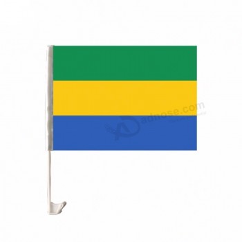 Professional wholesale Gabon car window flag