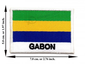 Gabon vlag 1,97 
