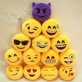 moda emoji emoticon cara divertida fabricante de llavero