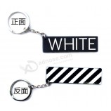 off white Schlüsselbund doppelseitigen Tag Großhandel