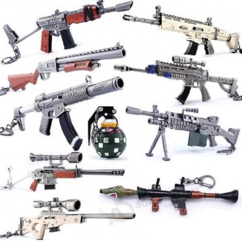 다양한 무기 / 총기 용 맞춤형 열쇠 고리