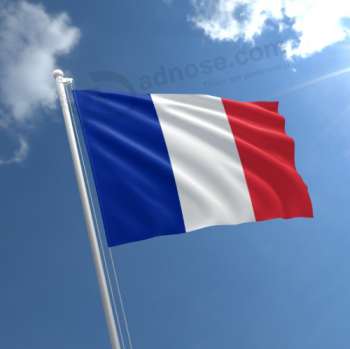 Standardgröße hängende Polyester Französisch Frankreich Flagge