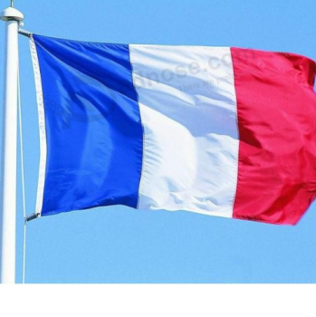 hängende 3 * 5ft Frankreich-Polyesterflaggendrucken im Freien