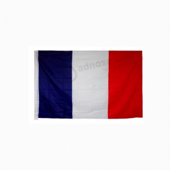 Impresión de banner de bandera de país de Francia colgante al aire libre