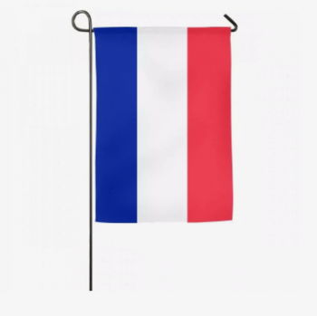 bandera decorativa impresa del jardín de francia del poliéster