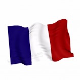 fabricante de bandera de Francia de tamaño estándar personalizado barato