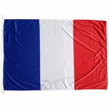 hohe qualität polyester 3x5ft national frankreich flagge