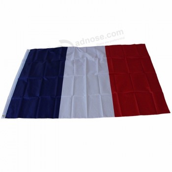 プロの印刷ポリエステルフランス国旗フランス国旗