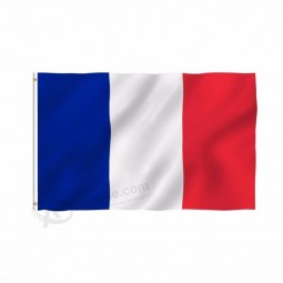 Französische blaue weiße rote Fahne Frankreich nationale Fahnen Polyester 3x5 Fuß-Landesflaggen