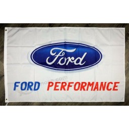Ford SVT Leistung Spezialfahrzeug Team Flagge 3x5 ft Banner Shelby Cobra Neu