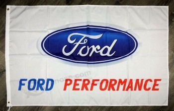 Ford SVT Leistung Spezialfahrzeug Team Flagge 3x5 ft Banner Shelby Cobra Neu