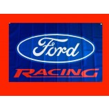 cartaz de bandeira de banner de corrida ford grande