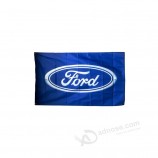 Bandiera Ford Racing, banner garage, nuovo