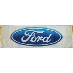 ford flag automobilgeschäft garage Man cave racing banner 58x17 zoll