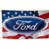 Ford America Auto publicidad bandera bandera 3x5 pies hombre cueva