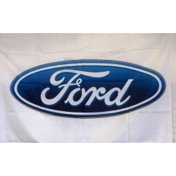 ford emblem flag 3' x 5' auto banner