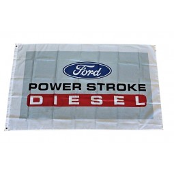 mountfly ford diesel trucks power stroke trucking heavy duty banner flag 3X5 feet Man cave