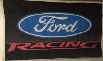 publicidad automática ford racing flag banner 3X5