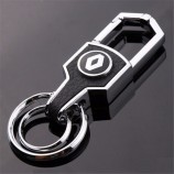 metall pu keychain schlüsselanhänger schlüsselanhänger für renault bmw benz audi vw kia opel ford skoda toyota auto logo auto anhänger auto styling