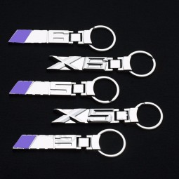 Hoge kwaliteit metalen auto sleutelhanger voor BMW M3 M5 M6 X3 X5 X6 Z4 staart model embleem sleutelhanger auto-accessoires