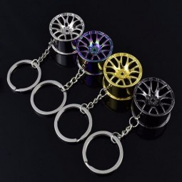 자동차 키 체인 휠 타이어 스타일링 창조적 인 자동차 키 링 자동 자동차 키 체인 열쇠 고리 BMW 아우디 혼다 포드 새로운