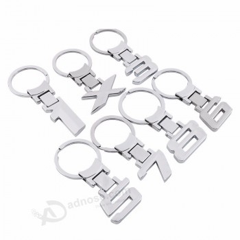 3D zinc alloy Key chain Car emblem keychain Key ring emblem For BMW 1 series 3 series 5 series 6 7 8 X series chavei car styling