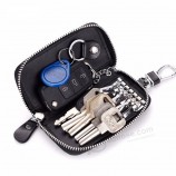 Multifunktionsautoschlüsselpaketlederautoschlüsselhaltermappen Mannschlüsselorganisatorfrauen keychain umfaßt Reißverschluss Schlüsselkasten Beutel