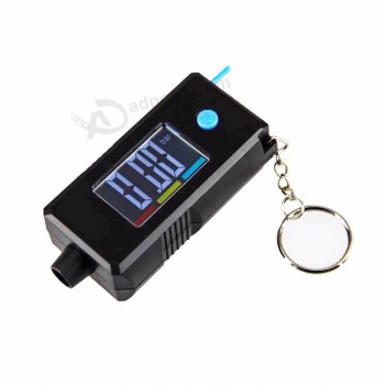 2-in-1 mini elektronische digitale display bandenspanningsmeter sleutelhanger hoge precisie profieldiepte bandenspanningsmeter