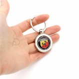 Chaveiro Para alfa romeo BMW benz ford peugeot logotipo emblema chaveiro de metal Chave anel emblema chave titular cadeia