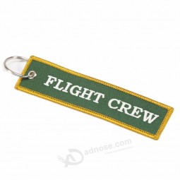llavero bordado tipo tripulación de vuelo / llavero / llavero