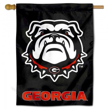 bulldogs de la universidad de georgia New dawg house flag banner