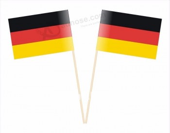 Barato al por mayor alemania bandera ondeando a mano